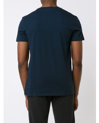 Мужская темно-синяя футболка с v-образным вырезом от ATM Anthony Thomas Melillo