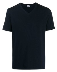 Мужская темно-синяя футболка с v-образным вырезом от Filippa K