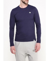 Мужская темно-синяя футболка с длинным рукавом от Guru