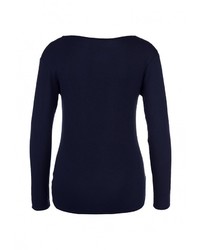 Женская темно-синяя футболка с длинным рукавом от Influence