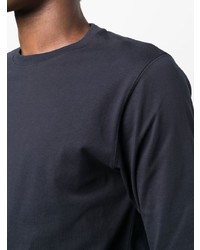 Мужская темно-синяя футболка с длинным рукавом от Norse Projects