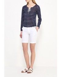 Женская темно-синяя футболка с длинным рукавом от SPRINGFIELD