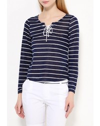 Женская темно-синяя футболка с длинным рукавом от SPRINGFIELD