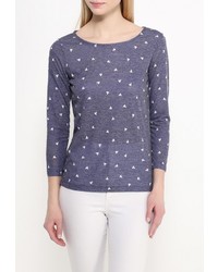 Женская темно-синяя футболка с длинным рукавом от SPRINGFIELD