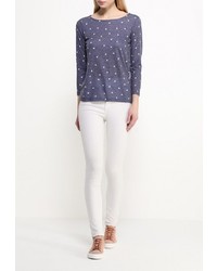 Женская темно-синяя футболка с длинным рукавом от SPRINGFIELD