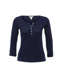 Женская темно-синяя футболка с длинным рукавом от SPRINGFIELD