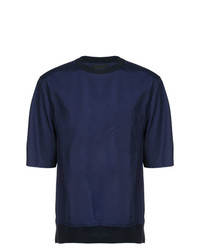 Мужская темно-синяя футболка с круглым вырезом от 3.1 Phillip Lim