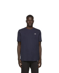 Мужская темно-синяя футболка с круглым вырезом от adidas Originals