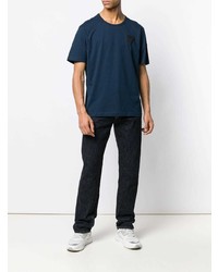 Мужская темно-синяя футболка с круглым вырезом от Rossignol