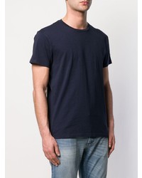 Мужская темно-синяя футболка с круглым вырезом от Closed