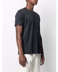 Мужская темно-синяя футболка с круглым вырезом от Peuterey