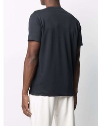 Мужская темно-синяя футболка с круглым вырезом от Peuterey