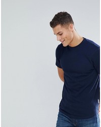 Мужская темно-синяя футболка с круглым вырезом от Bellfield