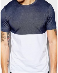 Мужская темно-синяя футболка с круглым вырезом от Asos