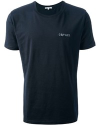 Мужская темно-синяя футболка с круглым вырезом от Carven