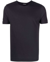 Мужская темно-синяя футболка с круглым вырезом от Cenere Gb