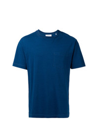Мужская темно-синяя футболка с круглым вырезом от Cerruti 1881