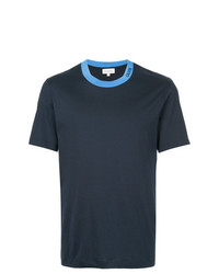 Мужская темно-синяя футболка с круглым вырезом от CK Calvin Klein