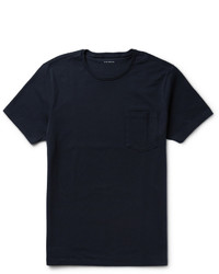 Мужская темно-синяя футболка с круглым вырезом от Club Monaco