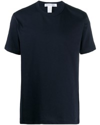 Мужская темно-синяя футболка с круглым вырезом от Comme Des Garcons SHIRT