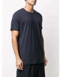 Мужская темно-синяя футболка с круглым вырезом от Comme Des Garcons SHIRT