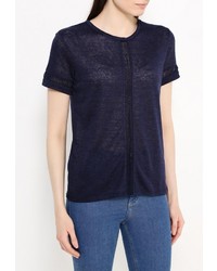 Женская темно-синяя футболка с круглым вырезом от Concept Club