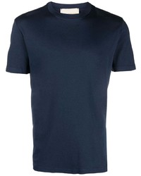 Мужская темно-синяя футболка с круглым вырезом от Costumein