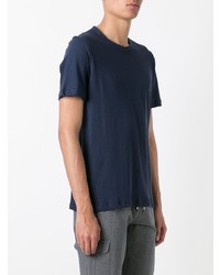 Мужская темно-синяя футболка с круглым вырезом от Eleventy
