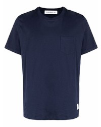 Мужская темно-синяя футболка с круглым вырезом от Department 5
