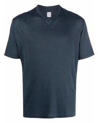 Мужская темно-синяя футболка с круглым вырезом от Eleventy