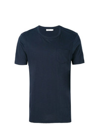 Мужская темно-синяя футболка с круглым вырезом от Fashion Clinic Timeless