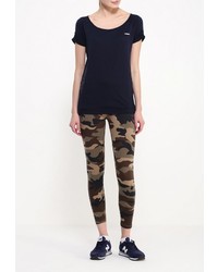 Женская темно-синяя футболка с круглым вырезом от Freddy