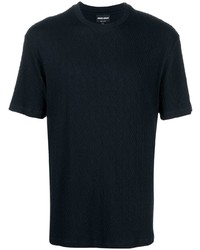 Мужская темно-синяя футболка с круглым вырезом от Giorgio Armani