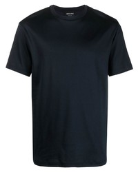 Мужская темно-синяя футболка с круглым вырезом от Giorgio Armani