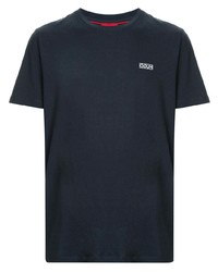 Мужская темно-синяя футболка с круглым вырезом от Hugo Hugo Boss