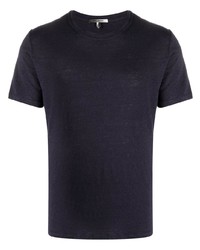 Мужская темно-синяя футболка с круглым вырезом от Isabel Marant