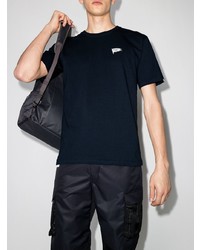 Мужская темно-синяя футболка с круглым вырезом от WTAPS