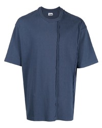 Мужская темно-синяя футболка с круглым вырезом от Izzue