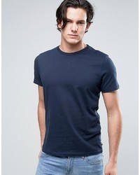 Мужская темно-синяя футболка с круглым вырезом от Jack and Jones