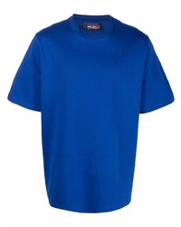 Мужская темно-синяя футболка с круглым вырезом от Just Don