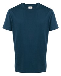 Мужская темно-синяя футболка с круглым вырезом от Kent & Curwen
