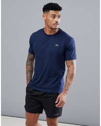 Мужская темно-синяя футболка с круглым вырезом от Lacoste Sport