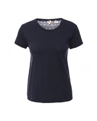 Женская темно-синяя футболка с круглым вырезом от Levi's