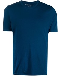 Мужская темно-синяя футболка с круглым вырезом от Majestic Filatures