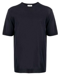 Мужская темно-синяя футболка с круглым вырезом от Man On The Boon.