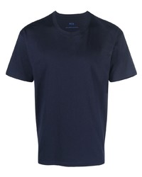 Мужская темно-синяя футболка с круглым вырезом от Meta Campania Collective