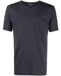 Мужская темно-синяя футболка с круглым вырезом от Officine Generale
