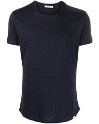 Мужская темно-синяя футболка с круглым вырезом от Orlebar Brown