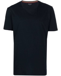 Мужская темно-синяя футболка с круглым вырезом от Paul Smith