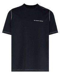 Мужская темно-синяя футболка с круглым вырезом от Pop Trading Company